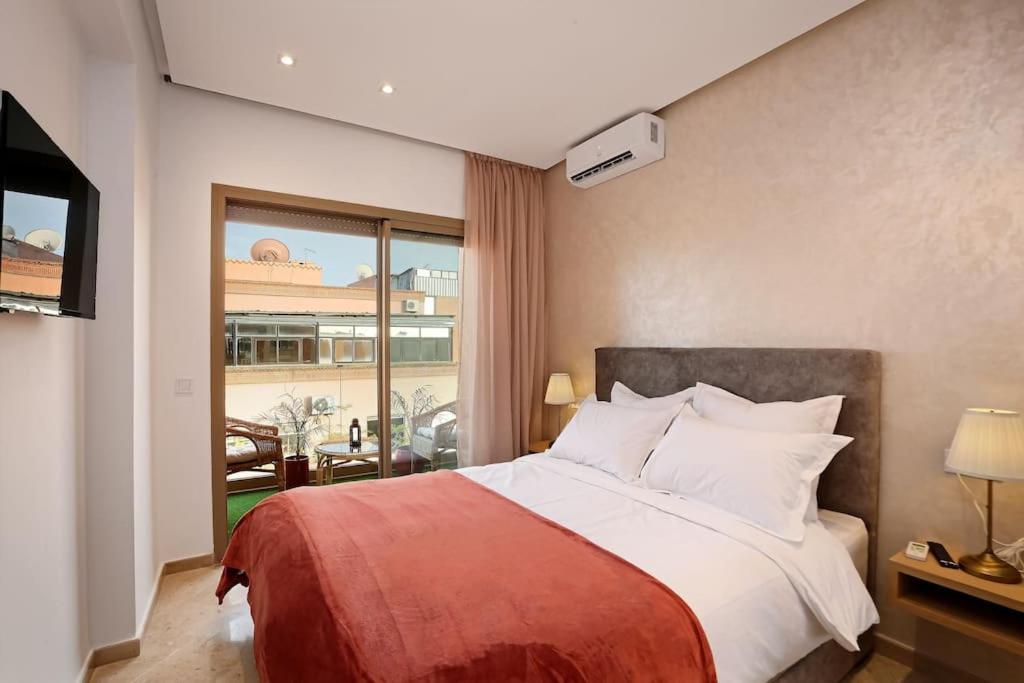 Elegant And Brand New Appart In Hypercenter Of Marrakech Marraquexe Exterior foto