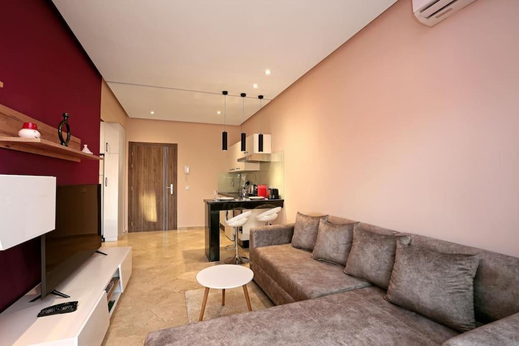Elegant And Brand New Appart In Hypercenter Of Marrakech Marraquexe Exterior foto