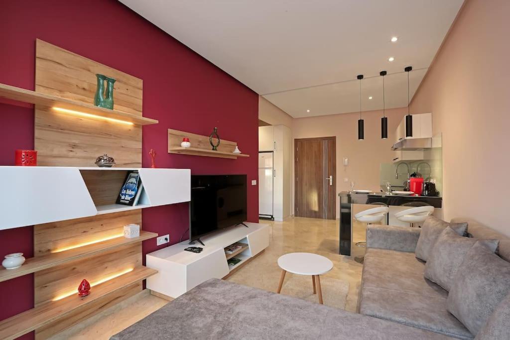 Elegant And Brand New Appart In Hypercenter Of Marrakech Marraquexe Exterior foto